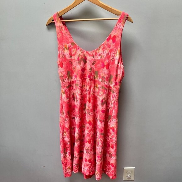 Fresh Produce Pink Floral Print Scoop Neck Dress- Size‎ M - Picture 6 of 6